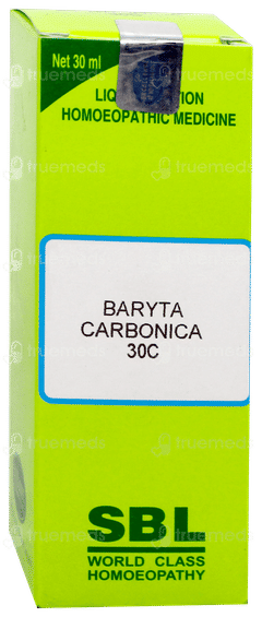 Sbl Baryta Carbonica 30C Dilution 30Ml Sbl Baryta Carbonica 30C Dilution 30Ml